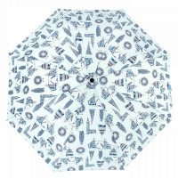 Женский механический трость Fulton Stowaway-24 G701 London Landmarks (Достопримечательности Лондона)