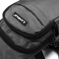 Мужская тканевая сумка-слинг Lanpad 35001 gray