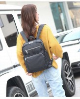 Нейлоновый серый рюкзак Vintage 14813