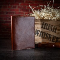 Обложка-органайзер для документов из кожи HiArt Crystal Cognac PC-03-C19-1436-000