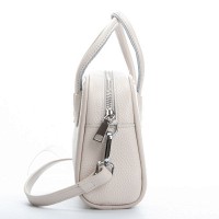 Женский молодежный кожаный клатч ALEX RAI 39059-1 white