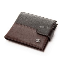 Мужской кожаный кошелек BE BRETTON 208V-L1 brown mix