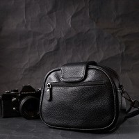 Молодежная женская кожаная сумка через плечо Vintage 22354 