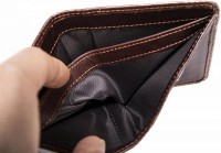 Мужской кожаный мини-кошелек Vintage 20245