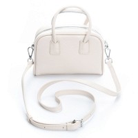 Женский молодежный кожаный клатч ALEX RAI 39059-1 white