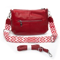 Женская кожаная сумка через плечо ALEX RAI 6001 