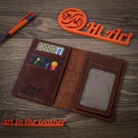 Обложка-органайзер для документов из кожи HiArt Buta Art PC-03-C19-1436-T004