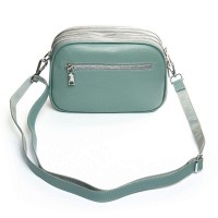 Женский молодежный кожаный клатч ALEX RAI 17006 blue