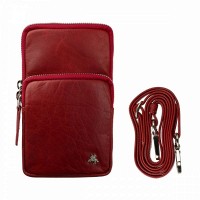 Мужская кожаная сумка Visconti S5 (Red)