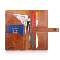 Тревел-кейс из кожи Hi Art TC-01 Crystal Ginger 7 wonders of the world