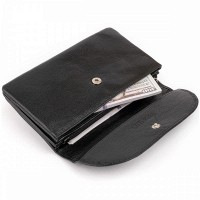 Женский кожаный клатч ST Leather 19316 Черный
