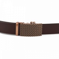 Мужской кожаный ремень автомат Vintage 20265