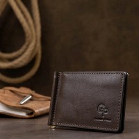 Кожаный зажим для купюр GRANDE PELLE 11547