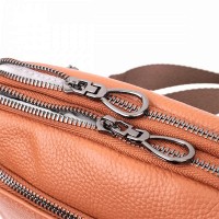 Молодежная женская кожаная сумка через плечо Vintage 22601 