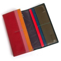 Женский кожаный кошелек Rainbow DR. BOND WRS-501-2 black