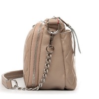 Женская кожаная сумка ALEX RAI 8912-10 beige