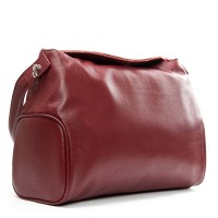 Женская кожаная сумка классическая ALEX RAI 91007-9 bordo