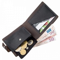 Мужское портмоне из натуральной кожи GRANDE PELLE 11230
