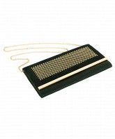 Черный клатч из PU кожи 7210-11
