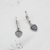 Серьги Скифская Этника Ягнус-сердце U.Baro 925