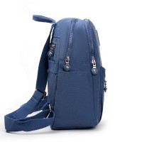 Женский тканевый рюкзак Jielshi 5293 blue