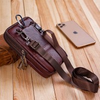 Кожаная сумка на пояс Vintage 20350