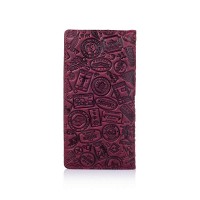 Кожаный бумажник Hi Art Let's Go Travel WP-02-S19-1621-T007