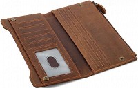 Мужской кожаный кошелек Vintage 14596