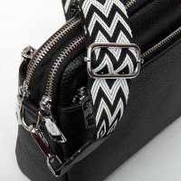 Женская кожаная сумка ALEX RAI 8960 black