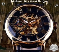 Женские часы скелетон Forsining Rich II (1120)
