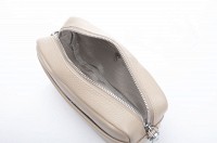 Женский молодежный кожаный клатч ALEX RAI 3801 l.beige