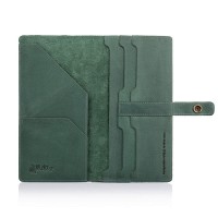 Тревел-кейс из кожи Hi Art TC-01 Shabby Alga Mehendi Art