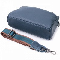 Молодежная женская кожаная сумка через плечо Vintage 22600 