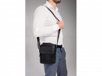 Мужская кожаная сумка через плечо Tiding Bag N2-8017A