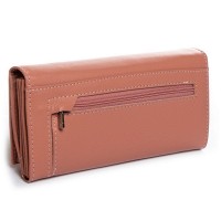 Женский кожаный кошелек Classik  DR. BOND W502 pink