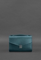 Женская кожаная сумка-кроссбоди Lola  BlankNote зеленая BN-BAG-35-MALACHITE