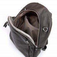 Женская кожаный рюкзак ALEX RAI 8907-9 grey