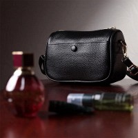 Молодежная женская кожаная сумка через плечо Vintage 22590 