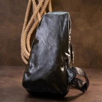 Мужская сумка слинг из кожзама Vintage 20559 