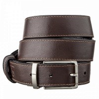 Кожаный двусторонний мужской ремень GRANDE PELLE 11155
