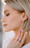 Серьги Скифская Этника  Серебряные капельки 925