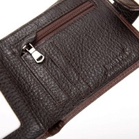Мужской кожаный кошелек BE BRETTON 208V-L1 brown mix