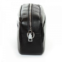 Молодежный клатч из кожи ALEX RAI BM 3801-HA-1 black