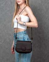 Женская кожаная сумка ALEX RAI 3230 black