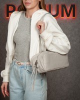 Женская кожаная сумка ALEX RAI 2081-9 grey