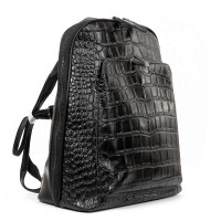 Женский кожаный рюкзак ALEX RAI 8628 black