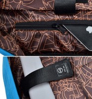 Холщовый рюкзак с отделением для ноутбука голубой MCJH TRAUM