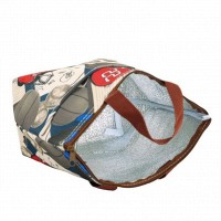 Термосумка с принтом "футбол" синего цвета TRAUM 7012-18