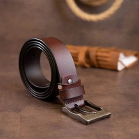 Мужской ремень из натуральной кожи Vintage 20357