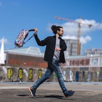 Рюкзак Bobby Soft Art Anti-Theft Backpack Graffiti (P705.868)